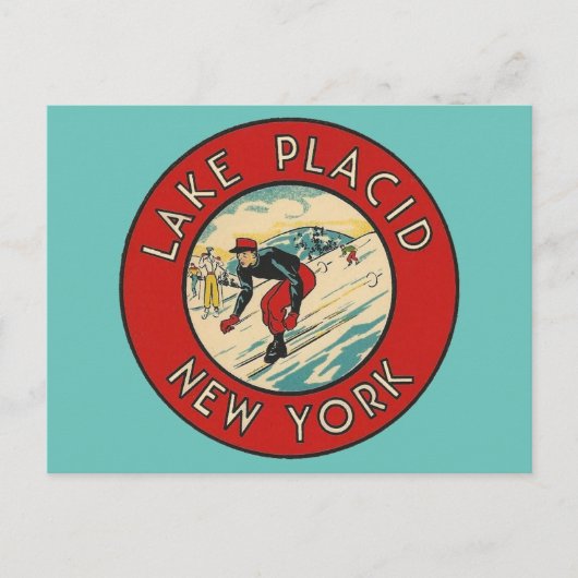 Lake Placid, New York - Briefkaart (Voorkant)