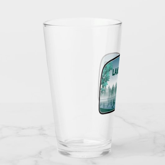 Lake Placid New York Herten Glas (Rechts)