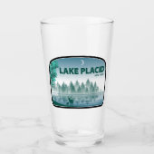 Lake Placid New York Herten Glas (Voorkant)