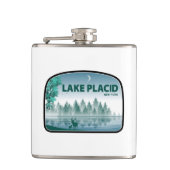 Lake Placid New York Herten Heupfles (Voorkant)