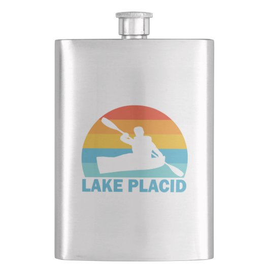 Lake Placid New York Kayak Flacon (Voorkant)