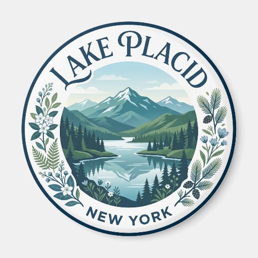Lake Placid New York Magneet (Voorkant)