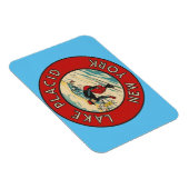 Lake Placid, New York - Magneet (Rechterzijde)