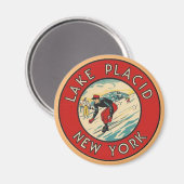 Lake Placid, New York - Magnet (Voorkant / Achterkant)