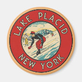 Lake Placid, New York - Magnet (Voorkant)