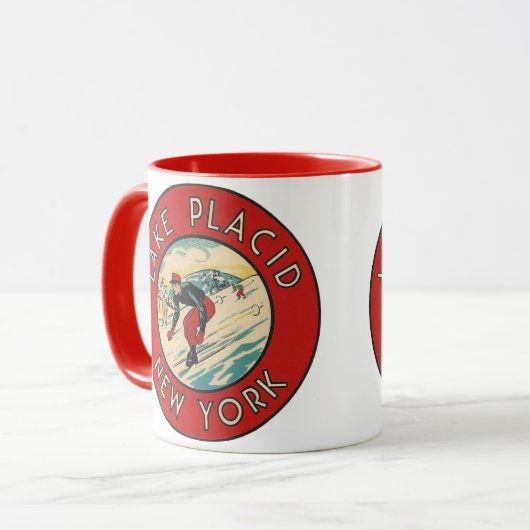 Lake Placid, New York - Mok (Voorkant links)