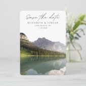 Lake Placid New York Red de trouwdatum Kaart (Staand voorkant)