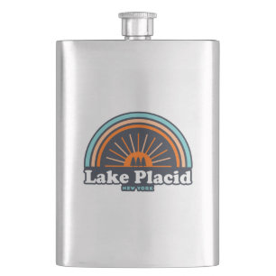 Lake Placid New York Regenboog Flacon