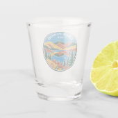 Lake Placid New York Shot Glas (Achterkant)