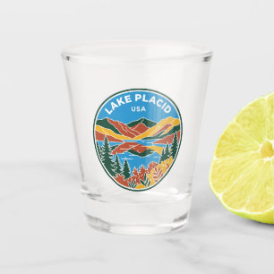 Lake Placid New York Shot Glas