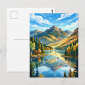 Lake Placid, New York VS Briefkaart (Voorkant / Achterkant)