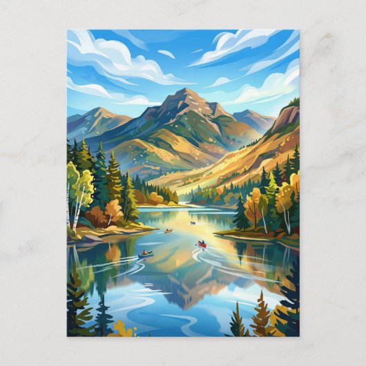Lake Placid, New York VS Briefkaart (Voorkant)