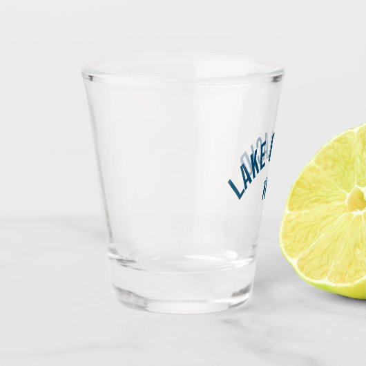 Lake Placid - NY Shot Glas (Links)