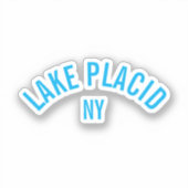 Lake Placid, NY Sticker (Voorkant)