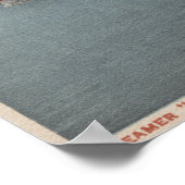 Lake Placid, NY - Uitzicht van Steamer Doris Poster (Hoek)