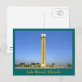 Lake Placid Tower- Lake Placid, Florida Briefkaart (Voorkant / Achterkant)
