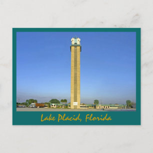 Lake Placid Tower- Lake Placid, Florida Briefkaart
