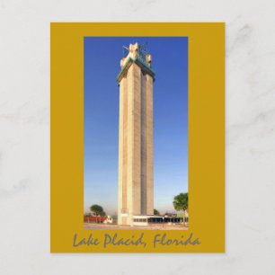 Lake Placid Tower- Lake Placid, Florida Briefkaart