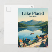 Lake Placid VS Briefkaart (Voorkant / Achterkant)
