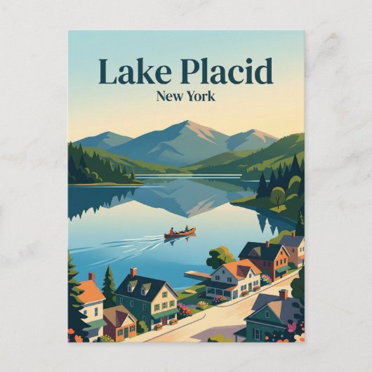Lake Placid VS Briefkaart (Voorkant)