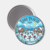 Lake Placid VS Magneet (Voorkant / Achterkant)
