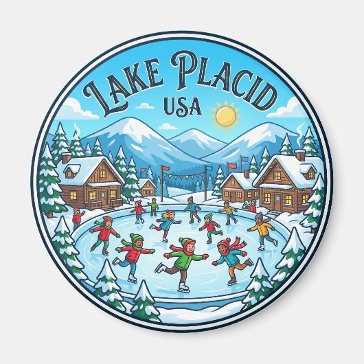 Lake Placid VS Magneet (Voorkant)