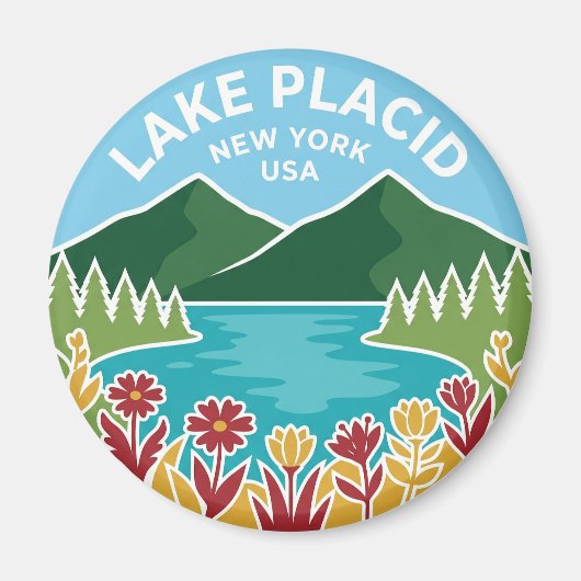 Lake Placid VS Magneet (Voorkant)