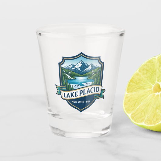 Lake Placid VS Shot Glas (Voorkant)
