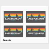 Lake Pleasant Arizona kano Rechthoekige Sticker (Vel)