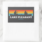 Lake Pleasant Arizona kano Rechthoekige Sticker (Tas)