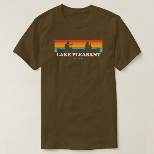 Lake Pleasant Arizona kano T-shirt (Design voorkant)