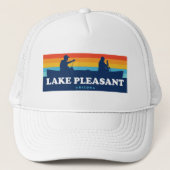 Lake Pleasant Arizona kano Trucker Pet (Voorkant)