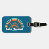 Lake Pleasant Arizona Rainbow Bagagelabel (Voorkant horizontaal)