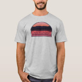 Lake Pleasant Arizona Red Sunrise T-shirt (Voorkant)
