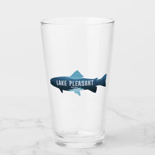Lake Pleasant Arizona Vis Glas (Voorkant)