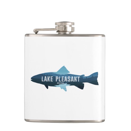 Lake Pleasant Arizona Vis Heupfles (Voorkant)