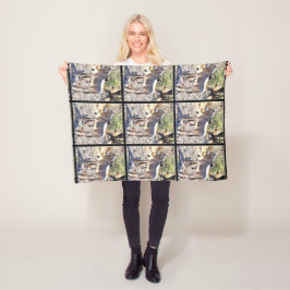 Lake Pleasant Donkey Fleece Blanket Deken