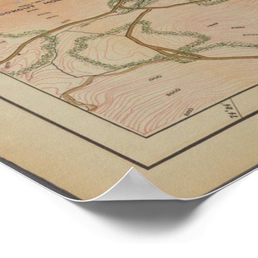 Lake Pleasant New York Map Poster (Hoek)