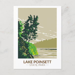 Lake Poinsett State Park Arkansas Briefkaart