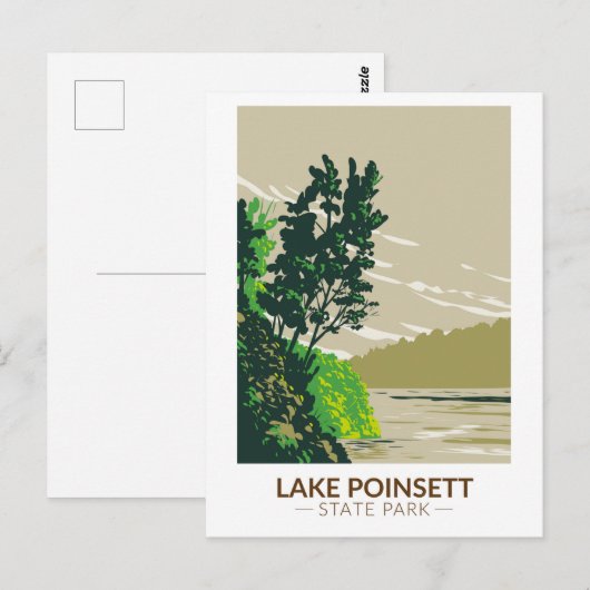 Lake Poinsett State Park Arkansas  Briefkaart (Voorkant / Achterkant)