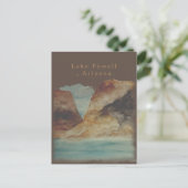 Lake Powell Arizona Briefkaart (Staand voorkant)