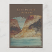 Lake Powell Arizona Briefkaart (Voorkant)