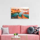 Lake Powell Arizona Canvas Afdruk (Insitu (Woonkamer))
