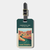 Lake Powell | Arizona en Utah Bagagelabel (Voorkant verticaal)
