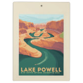 Lake Powell | Arizona en Utah Klembord (Achterkant)