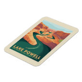 Lake Powell | Arizona en Utah Magneet (Linkerzijde)