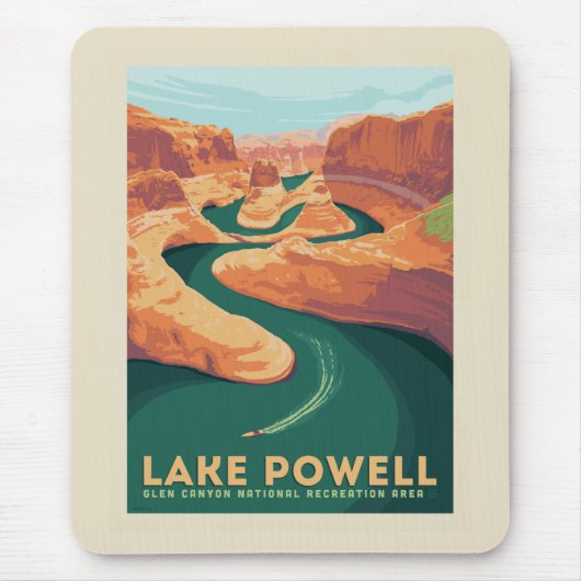 Lake Powell | Arizona en Utah Muismat (Voorkant)