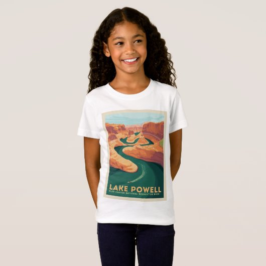 Lake Powell | Arizona en Utah T-shirt (Voorkant volledig)