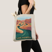 Lake Powell | Arizona en Utah Tote Bag (Dichtbij)