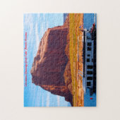 Lake Powell Arizona. Kerstgroeten Legpuzzel (Verticaal)